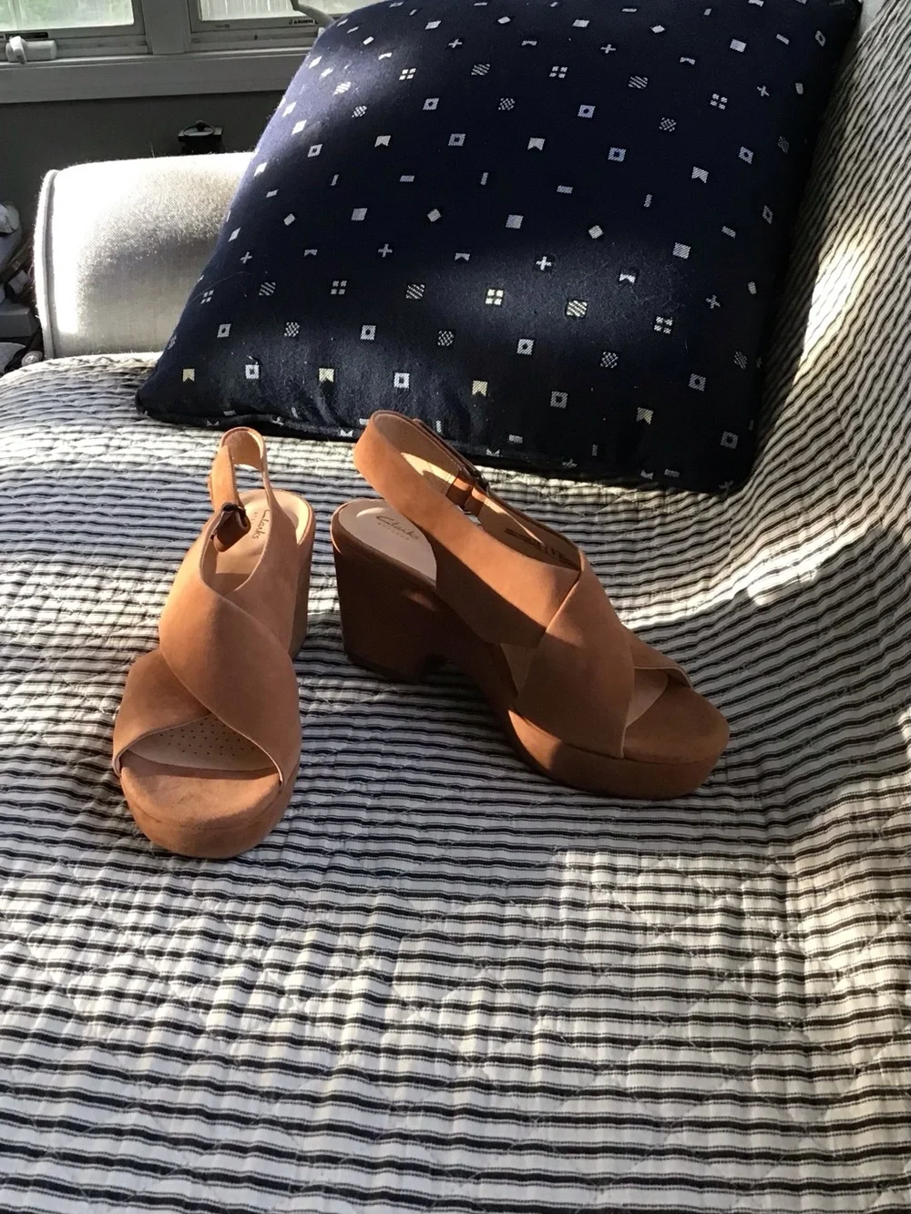 Women's Tan Slingback Sandals